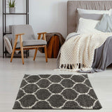 The Rugs - Moroccan Dark Grey Shaggy Rug | 640