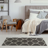 The Rugs - Moroccan Dark Grey Shaggy Rug | 640