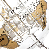 Jeray Bar Originale Gold Ship Globe Decanter, 750ml