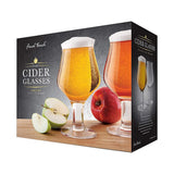 Final Touch Hard Cider Glass, Pack Of 2, 475ml