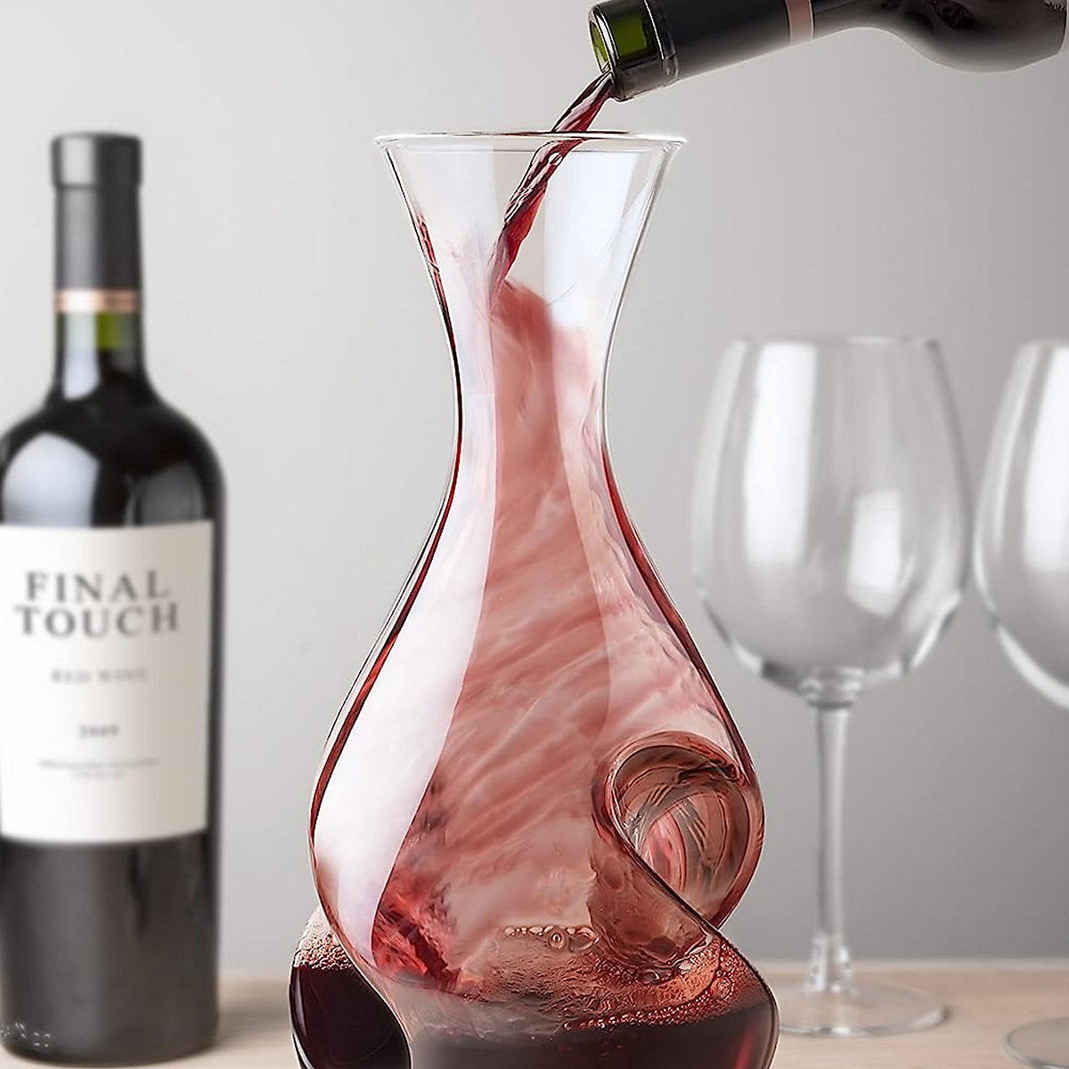 Final Touch L'Grand Conundrum Aerator Decanter, 750ml