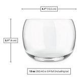 Final Touch Revolve Cocktail Glass, Set of 2, 500ml