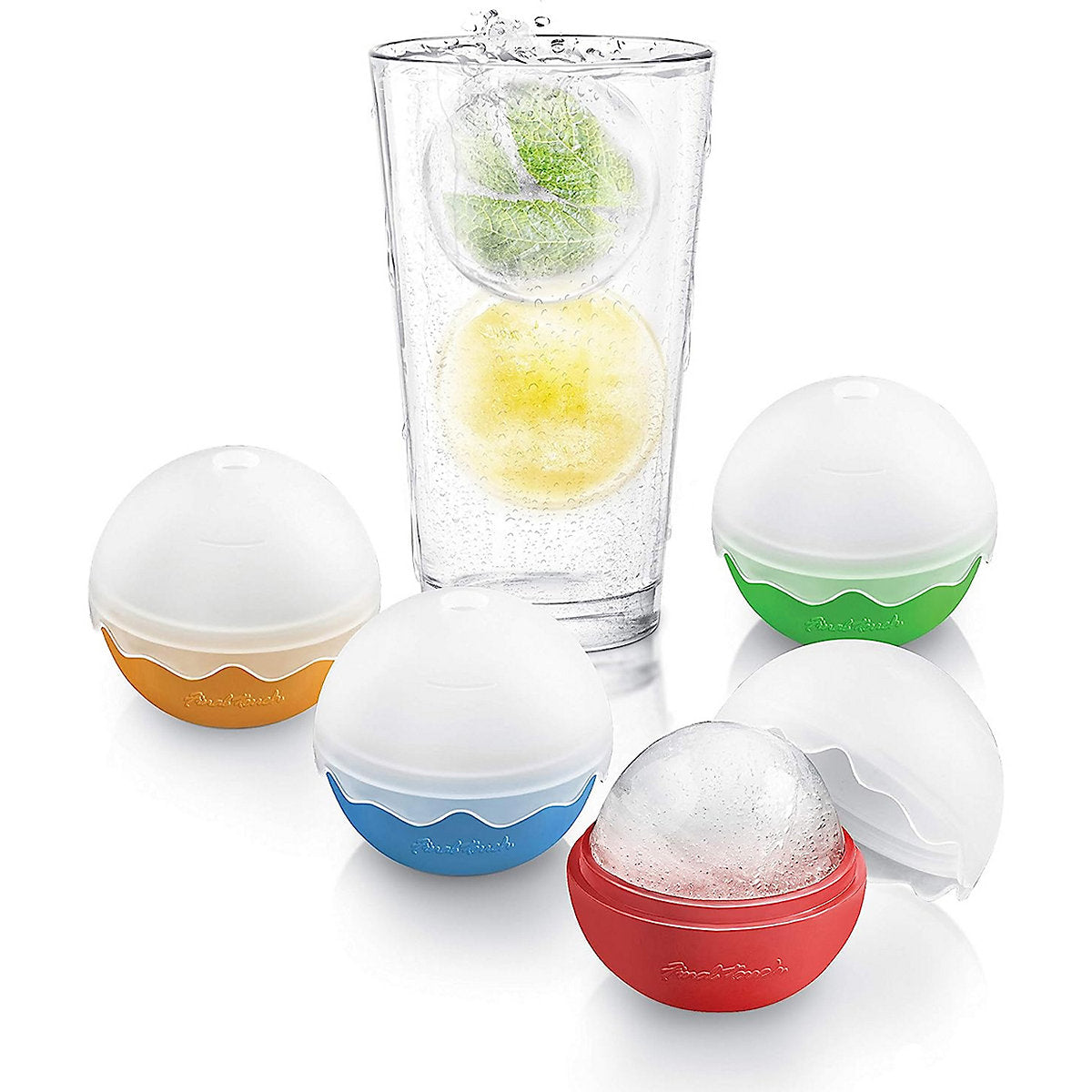 Final Touch Silicone Ice Balls Moulds, Set of 4