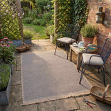 Nature Outdoor Weather‑Resistant Patio & Garden Rug Blue | The Rugs