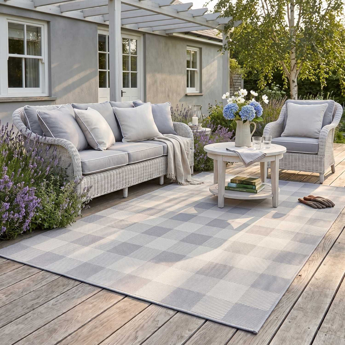 The Rugs Ecology Outdoor Rug Grey | 700GR