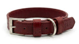 Ralph & Co Oxblood Red Leather Dog Collar