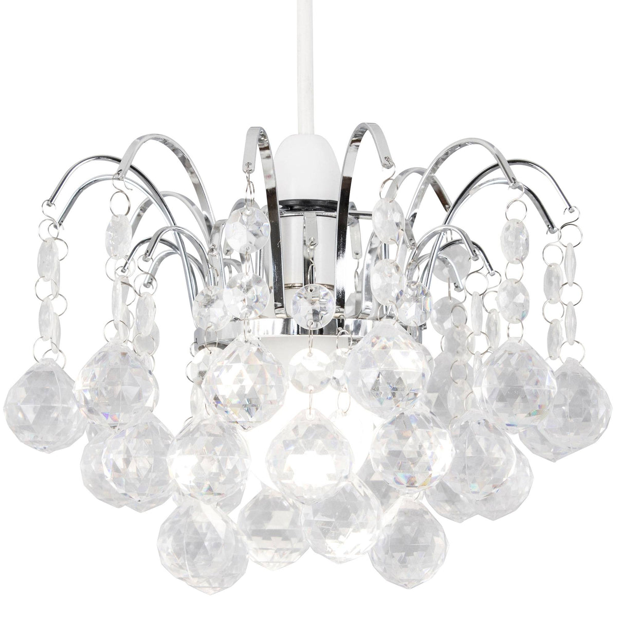 Pagazzi Oreil Pendant Light Shade Polished Chrome