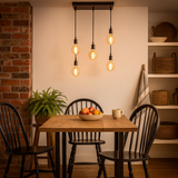 Pagazzi Melrose 5 Light Black Pendant Ceiling Light