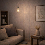 Pagazzi Knox Matte Grey Floor Lamp