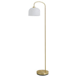 Pagazzi Everdeen Satin Brass Floor Lamp
