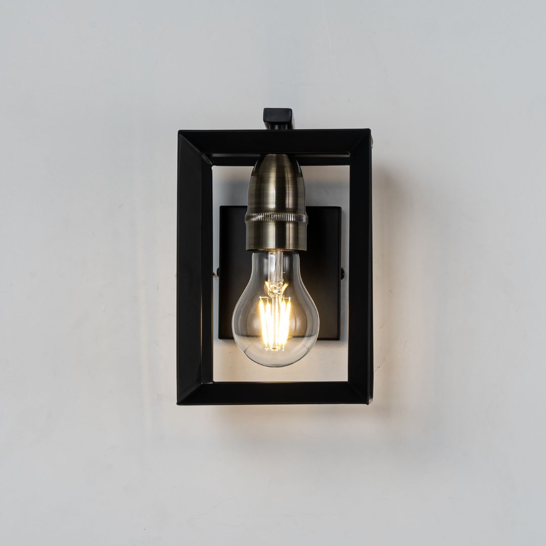 Pagazzi Sully Matte Black Wall Light