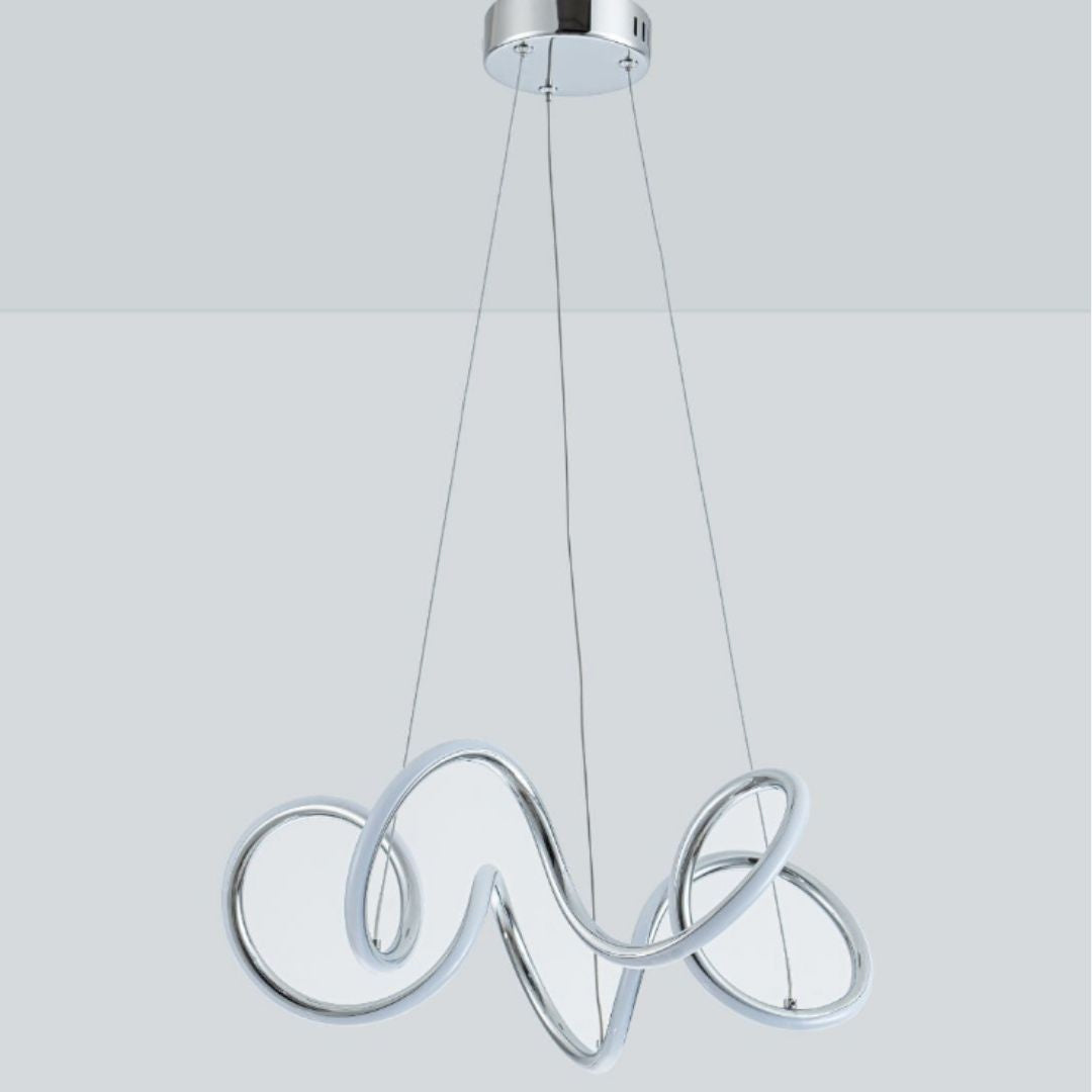 Pagazzi Aurielle Chrome LED Pendant Ceiling Light