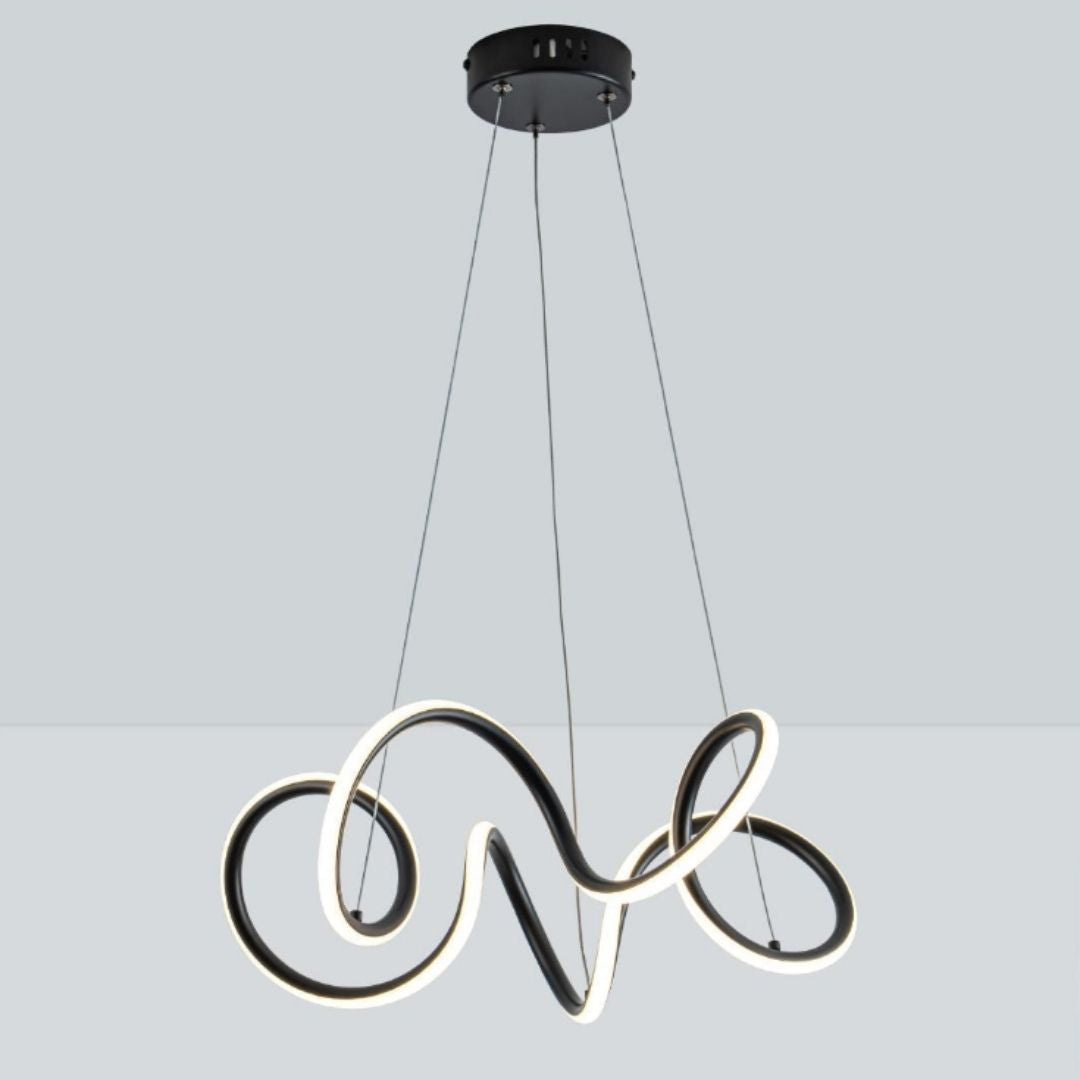 Pagazzi Aurielle Black LED Pendant Ceiling Light