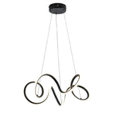 Pagazzi Aurielle Black LED Pendant Ceiling Light