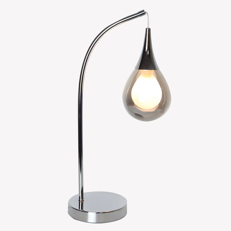 Pagazzi Avita Teardrop Chrome Table Lamp
