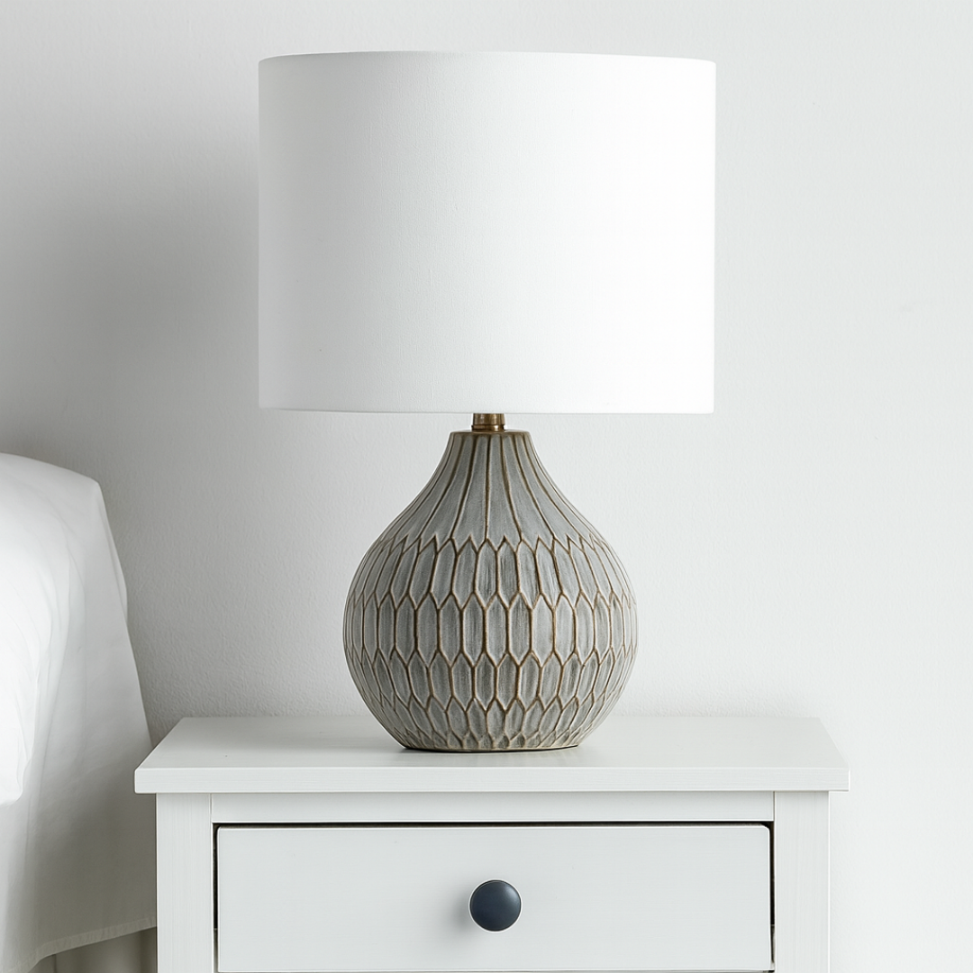 Pagazzi Solene Grey Table Lamp