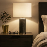 Pagazzi Marcelline Grey Table Lamp