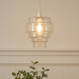 Pagazzi Mira Clear Glass Easy Fit Pendant Light