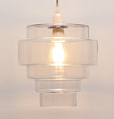 Pagazzi Mira Clear Glass Easy Fit Pendant Light