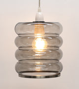 Pagazzi Cassia Smoke Glass Easy Fit Pendant