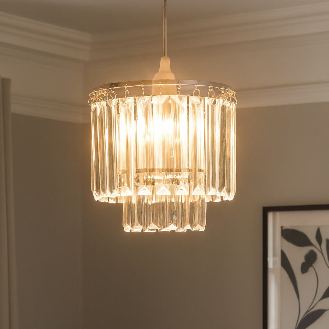 Pagazzi Bria Clear Easy Fit Pendant Light