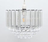 Pagazzi Demi Clear & Chrome Easy Fit Pendant