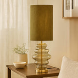 Pagazzi Rumi Green Glass Table Lamp
