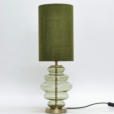 Pagazzi Rumi Green Glass Table Lamp