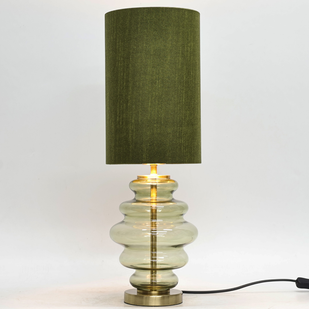 Pagazzi Rumi Green Glass Table Lamp