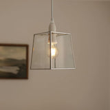 Pagazzi Sable Chrome Glass Easy Fit Pendant Light