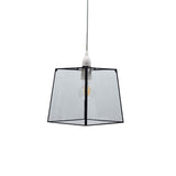 Pagazzi Sable Matte Black Glass Easy Fit Pendant Light