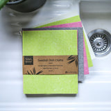 Wild & Stone Compostable Swedish Dish Cloths - Set of 4