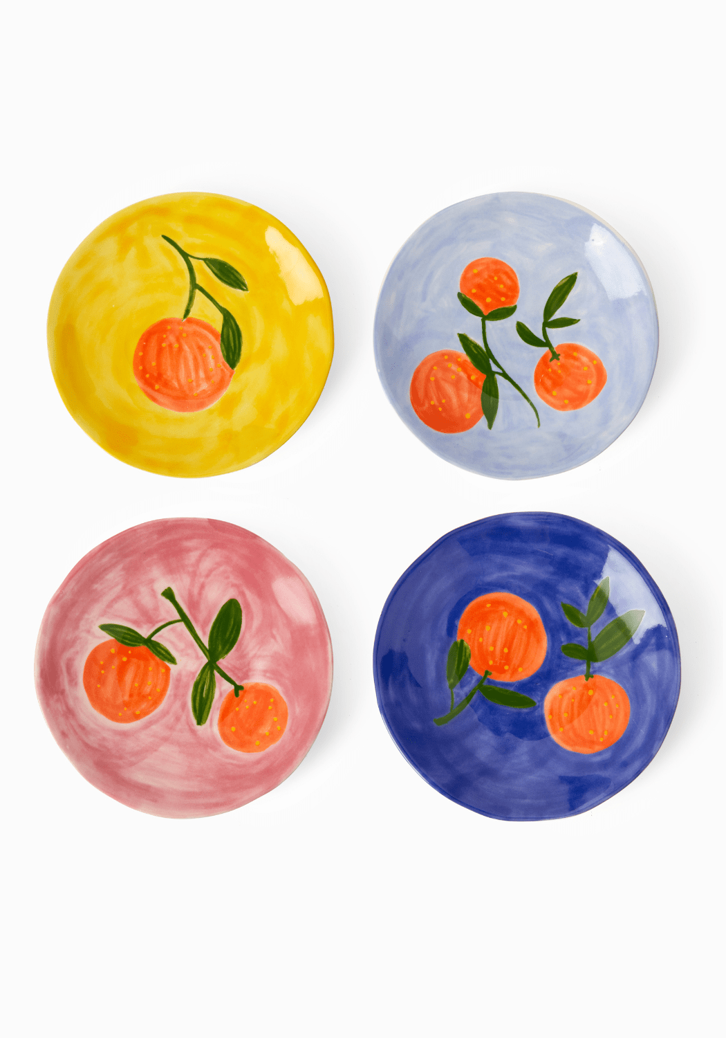 Casa by Josephine Jenno Peaches and Keen Plates - Set of 4