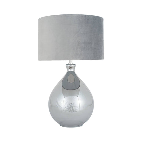 Pagazzi Cairo Grey Mirror Glass Table Lamp