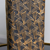 Pagazzi Denisa Black & Gold Ceramic Table Lamp