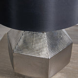 Pagazzi Alada Black & Silver Ceramic Table Lamp
