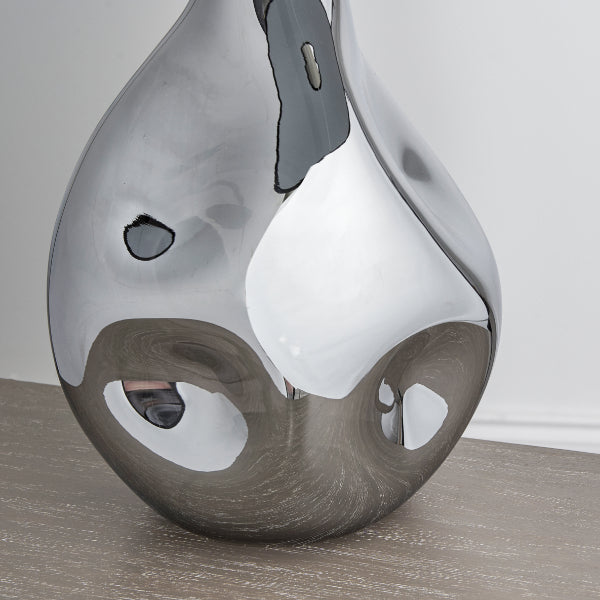 Pagazzi Jolana Smoked Glass Table Lamp