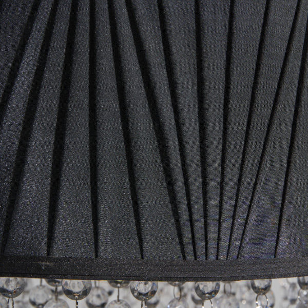Pagazzi Talula Black Crystal Ceiling Pendant