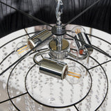 Pagazzi Talula Black Crystal Ceiling Pendant