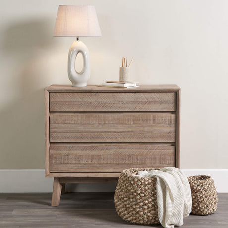 Pagazzi Aoife Cream Ceramic Table Lamp