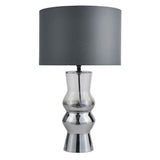 Pagazzi Zkylar Zaynab Silver Glass Table Lamp