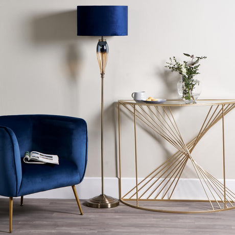 Pagazzi Elena Blue Floor Lamp