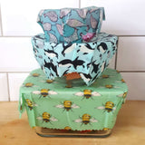 Honey Bee Good Beeswax Wraps Wings - Set of 3