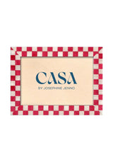 Casa by Josephine Jenno Classic Red Checkered Frame 7x5