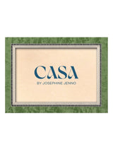 Emperor's Jade Marquetry Frame 7.8 x 9.8 Wall & Desk | Casa by Josephine Jenno