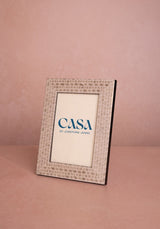 Casa by Josephine Jenno Grey Patterned Photo Frame 6x4