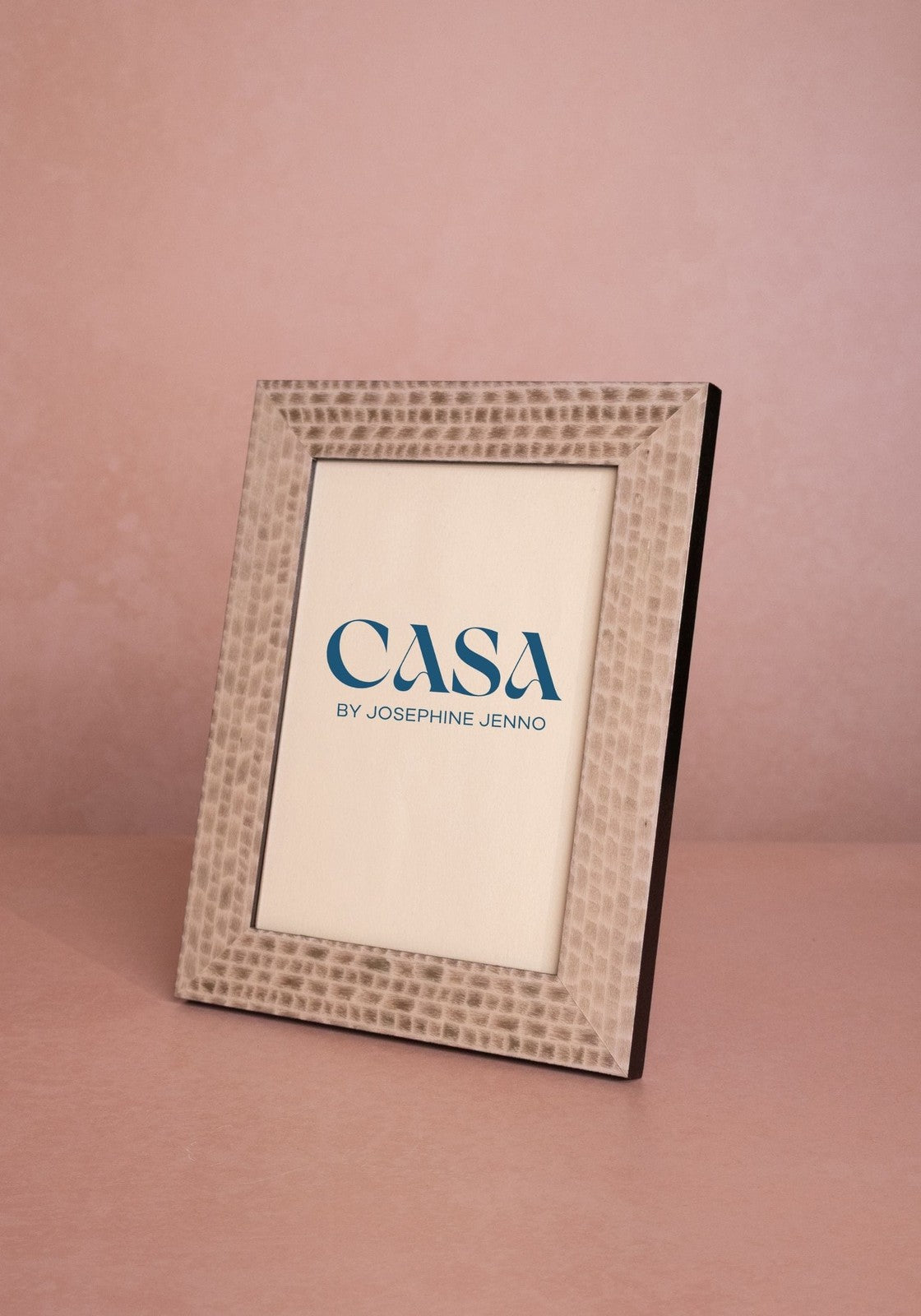 Casa by Josephine Jenno Grey Patterned Photo Frame 7x5