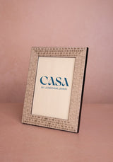 Casa by Josephine Jenno Grey Patterned Photo Frame 7x5