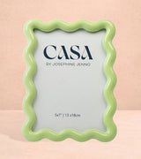 Casa by Josephine Jenno Ivy Mint Ripple Photo Frame 7x5