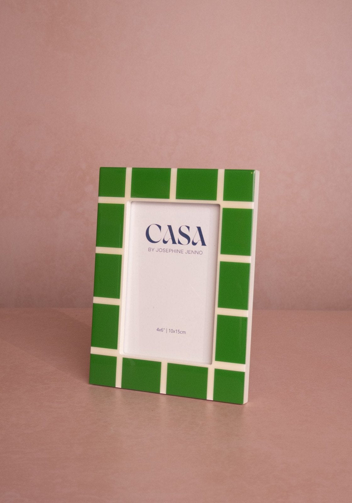 Casa by Josephine Jenno Mia Emerald Mosaic Elegant Photo Frame 6x4